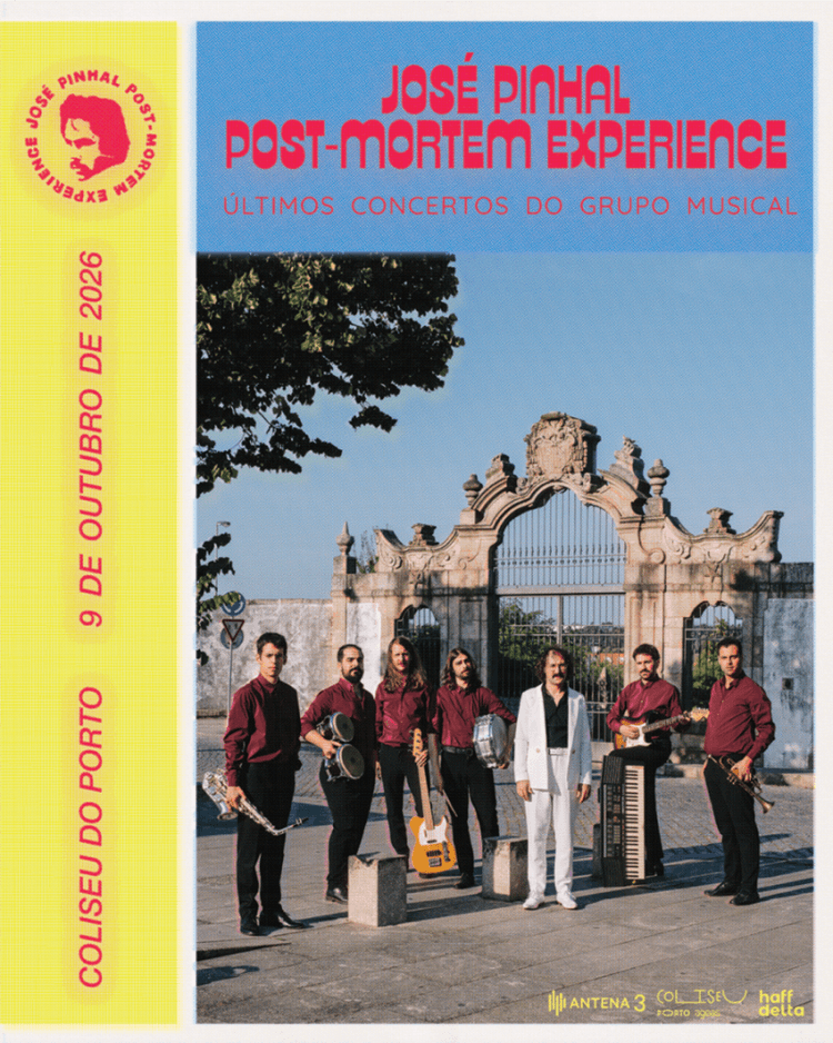 Cartaz de José Pinhal Post-Mortem Experience em Coliseu Porto Ageas — Sala Principal
