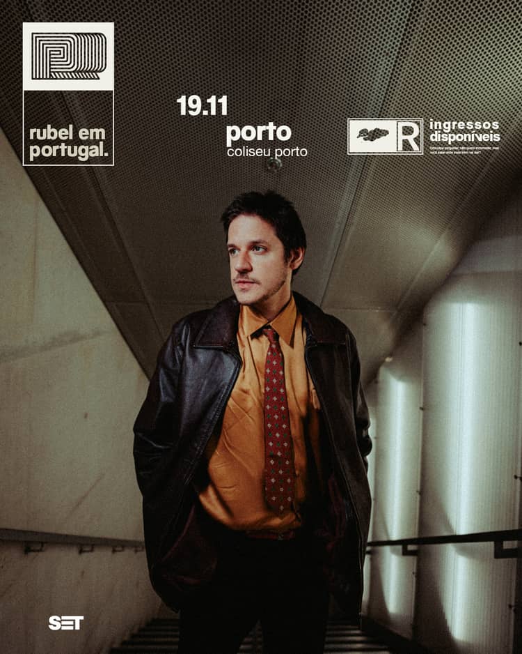 Cartaz de RUBEL - "Beleza. Rubel & Violão" em Coliseu Porto Ageas — Sala Principal