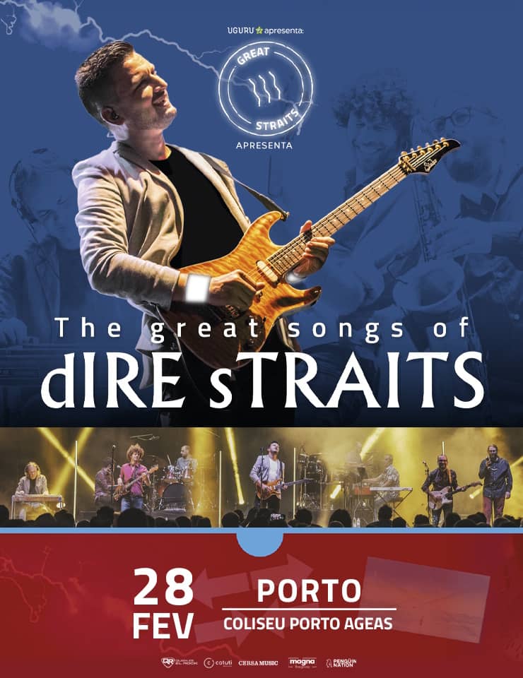 Cartaz de Great Straits em Coliseu Porto Ageas