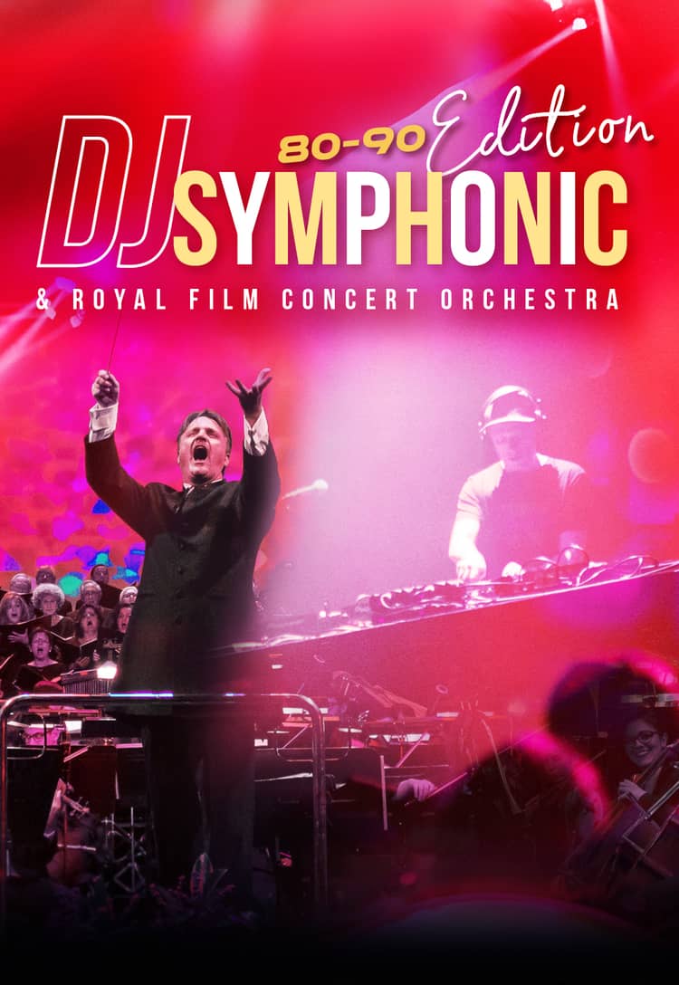 Cartaz de DJ Symphonic: 80s & 90s Edition em Coliseu Porto Ageas — Sala Principal