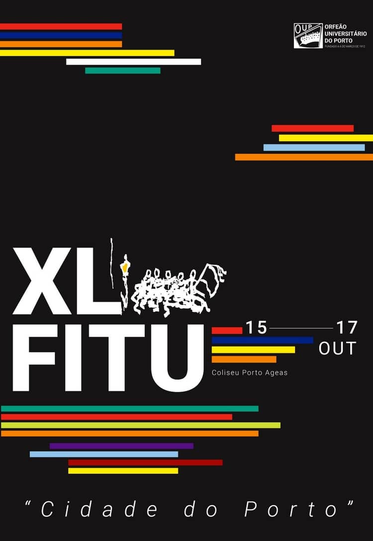 Cartaz de XL FITU "Cidade do Porto" em Coliseu Porto Ageas — Sala Principal