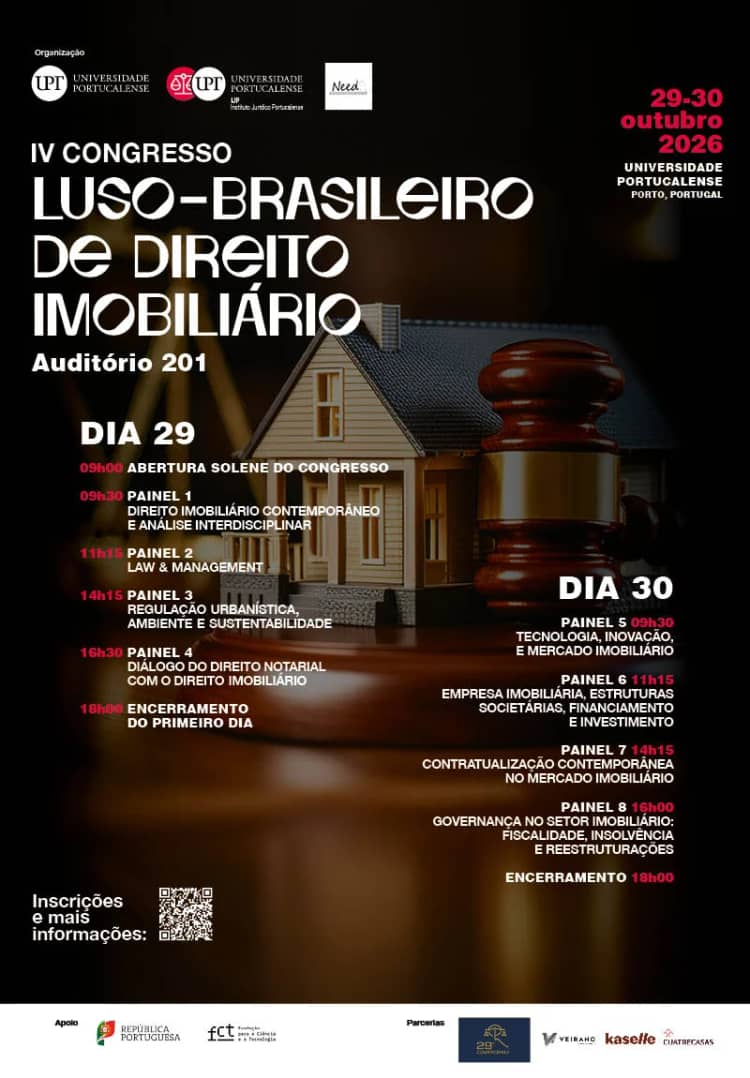 Cartaz de Painel 2: Law & Management em Universidade Portucalense Infante D. Henrique