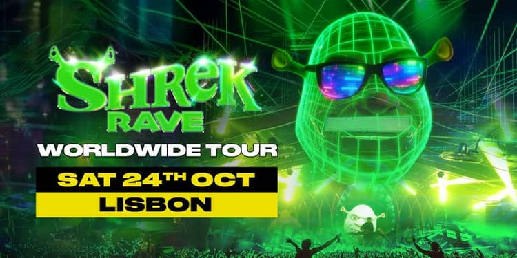 Cartaz de SHREK RAVE em LAV