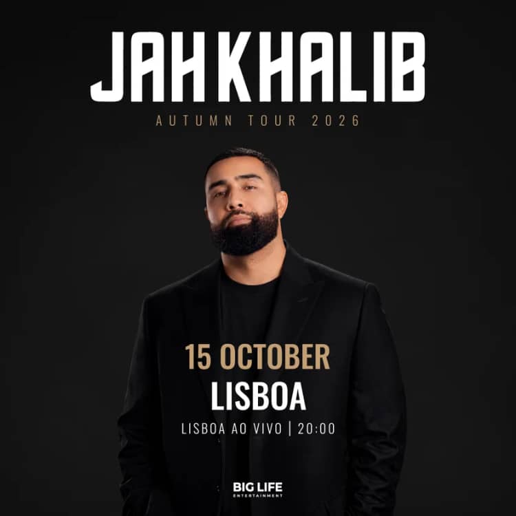 Cartaz de JAH KHALIB em LAV – Sala 1