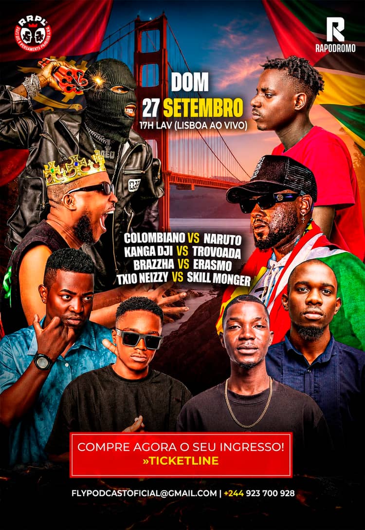 Cartaz de RRPL VS RAPÓDROMO em LAV – Sala 1