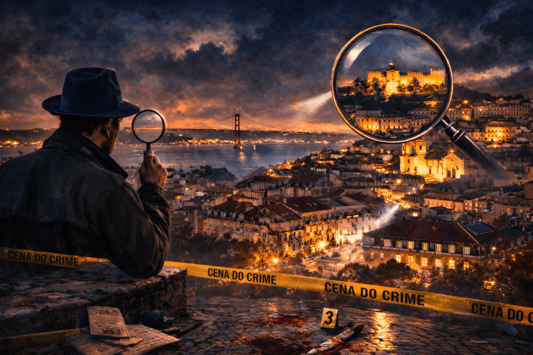 Cartaz de Crimes de Lisboa