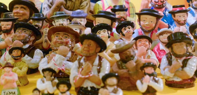 Cartaz de Toma! 150 Anos de Zés Povinhos em Museu Bordalo Pinheiro
