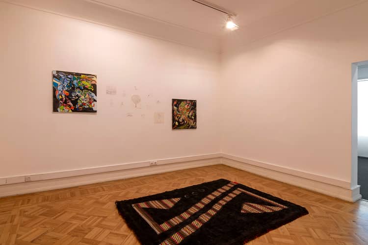 Cartaz de Ana Velez e Pedro Leitão em Galeria Belo-Galsterer