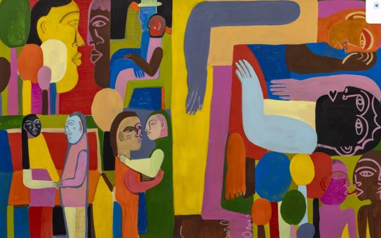 Cartaz de Drinking from the Same River em Eritage Art Projects