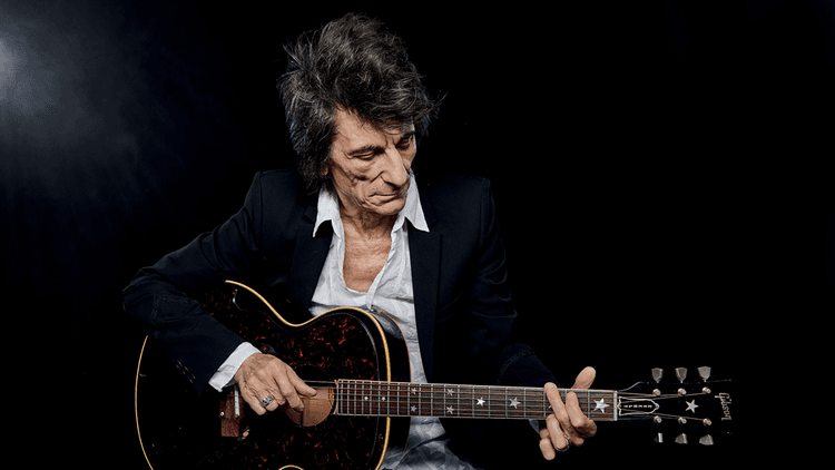 Cartaz de Ronnie Wood em Coliseu dos Recreios