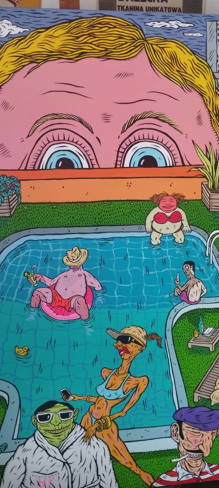 Cartaz de Pedro Zamith em Galeria Arte Periférica