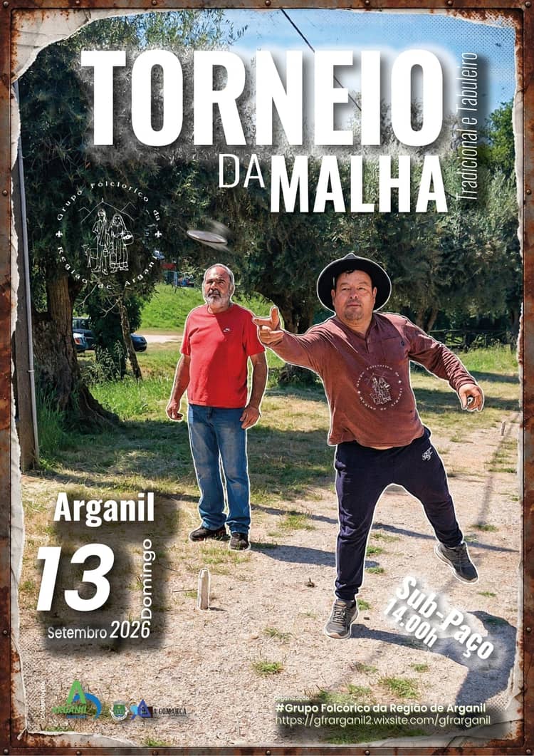 Cartaz de Torneio de Malha GFRA – Sub-Paço em Sub-Paço