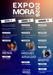 Cartaz de ExpoMora 2026 em Parque de Feiras e Exposições