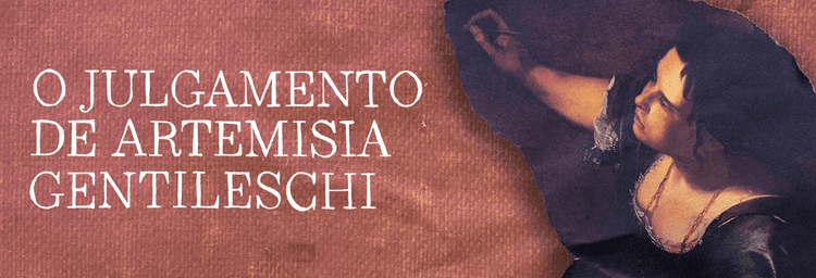 Cartaz de O Julgamento de Artemisia Gentileschi em Casa da Música Jorge Peixinho