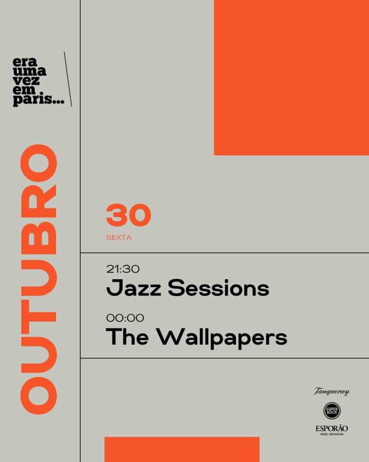 Cartaz de Jazz Sessions em Era uma vez em Paris
