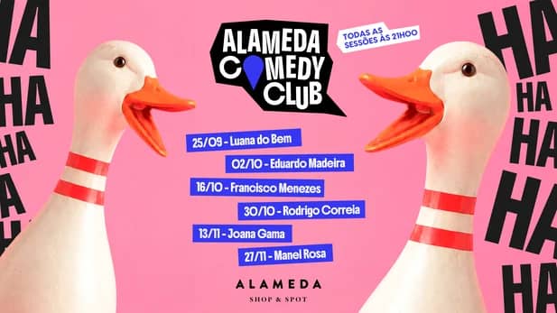Cartaz de Rodrigo Correia em Alameda Shop & Spot