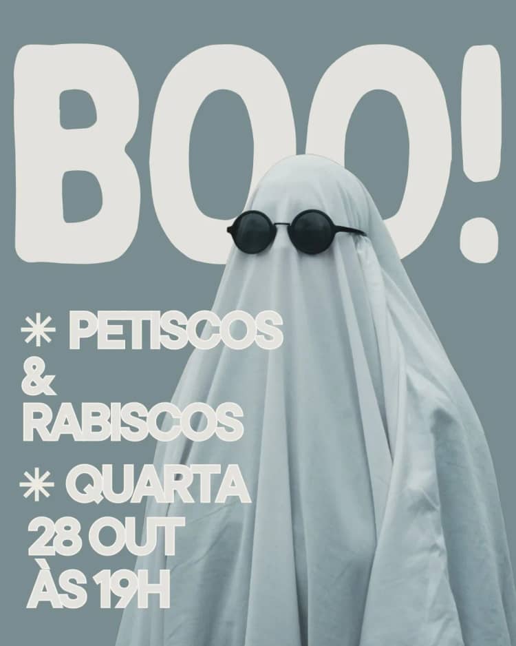 Cartaz de Petiscos e Rabiscos em ACASO atelier criativo