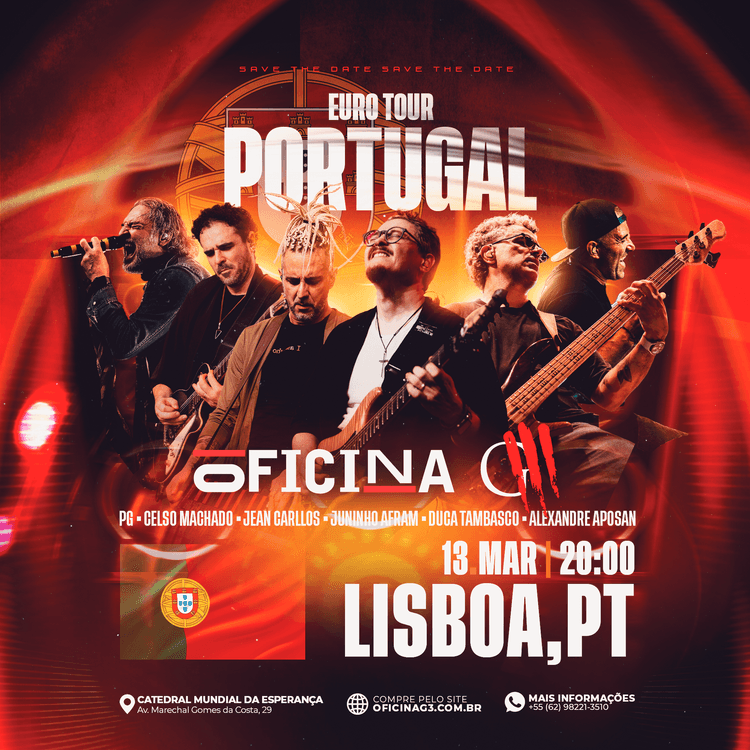 Cartaz de OFICINA G3 LISBOA – SHOW EXTRA em LAV – Sala 1