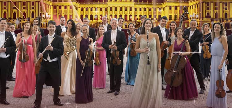 Cartaz de Schönbrunn Palace Orchestra Vienna – From Strauss to Léhar em Teatro Aveirense