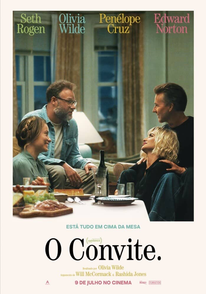 Cartaz de Convite, de Olivia Wilde em Fórum Cultural José Manuel Figueiredo