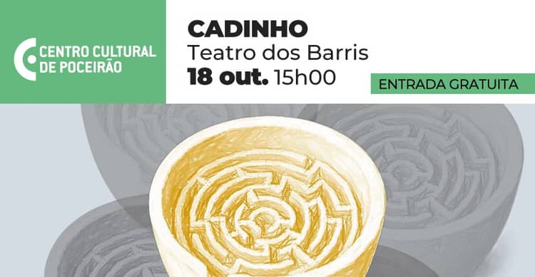 Cartaz de Cadinho em Casa Expressões Fantasiarte
