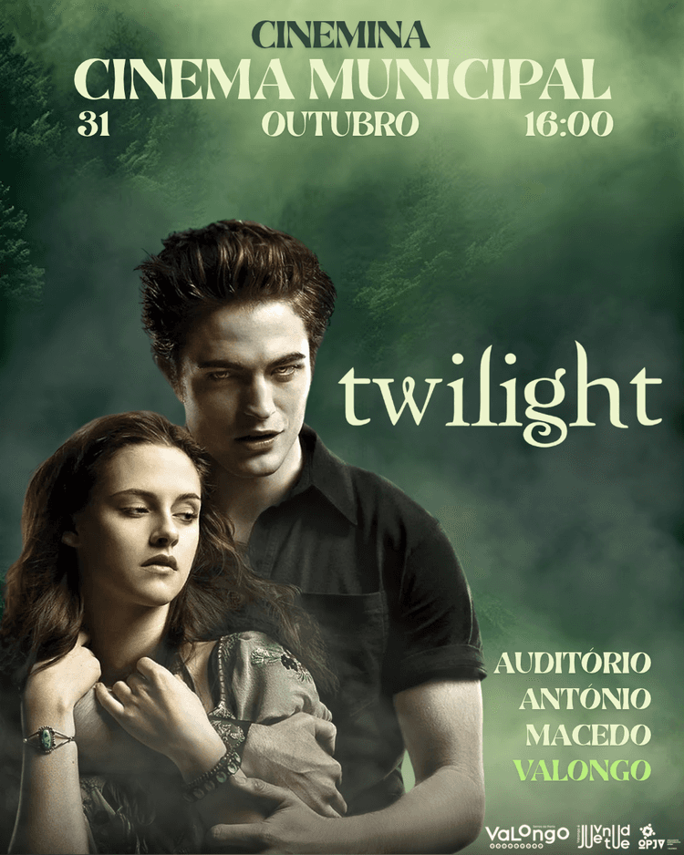 Cartaz de Sessão de cinema: Twilight em Auditório Dr. António Macedo