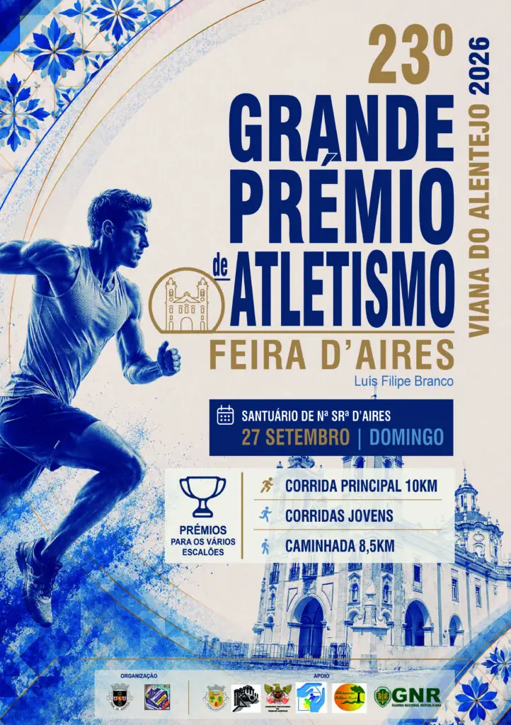 Cartaz de Grande Prémio de Atletismo em Feira D’Aires